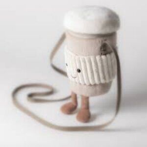 Jellycat Amuseable Coffee Bag--BNWOT and NEVER used